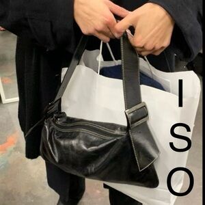 *ISO* claudio ferrici baguette bag shoulder bag